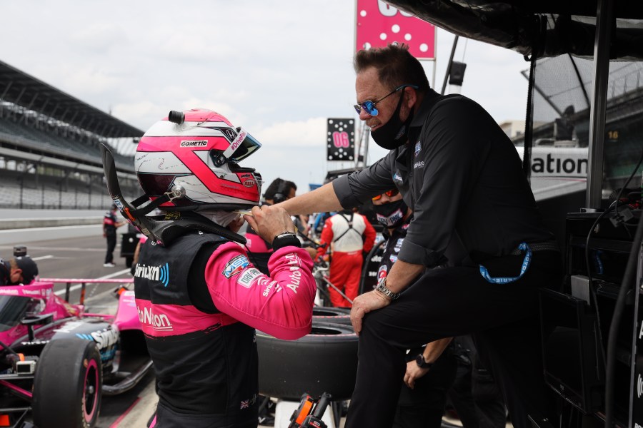 Shank Indy 500 practice