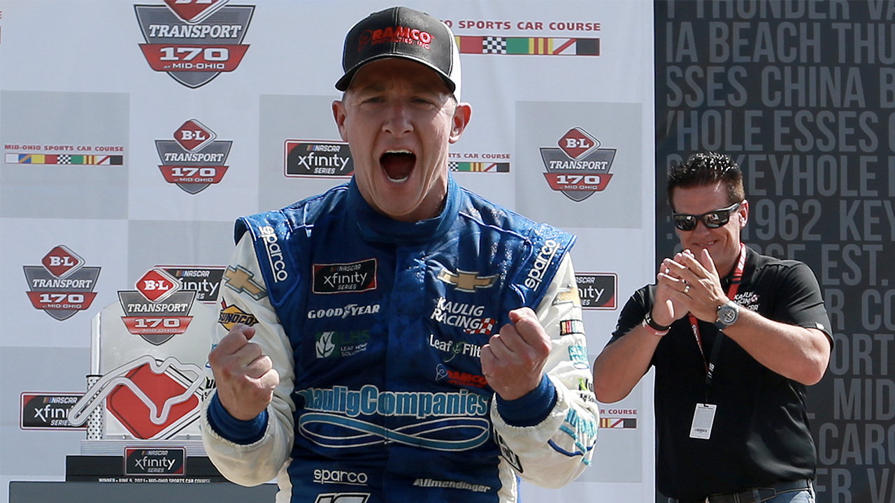 Allmendinger Kaulig Mid-Ohio NASCAR 2021