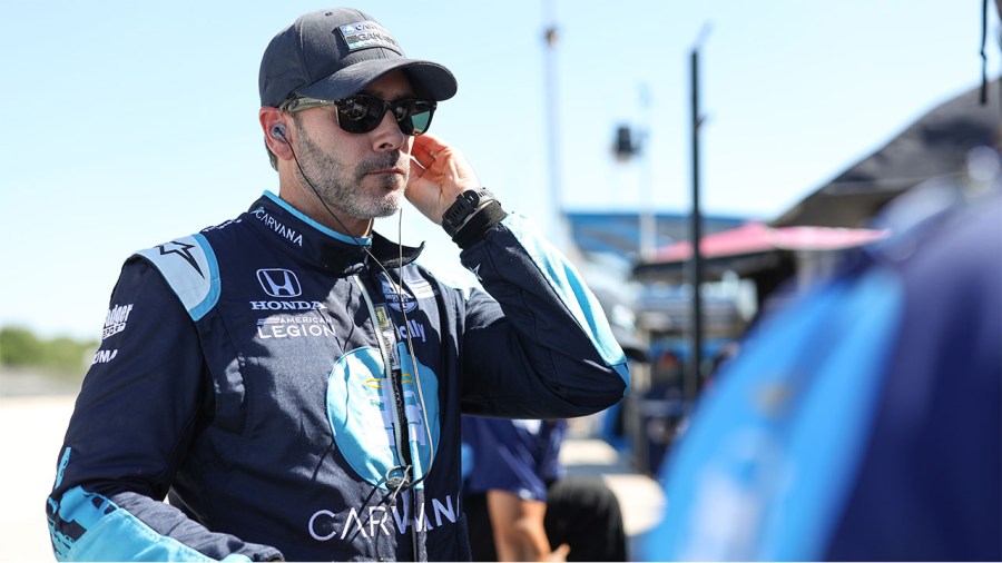 Jimmie Johnson IndyCar Road America
