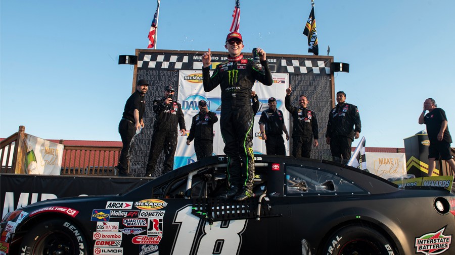 Ty Gibbs ARCA Mid-Ohio victory lane