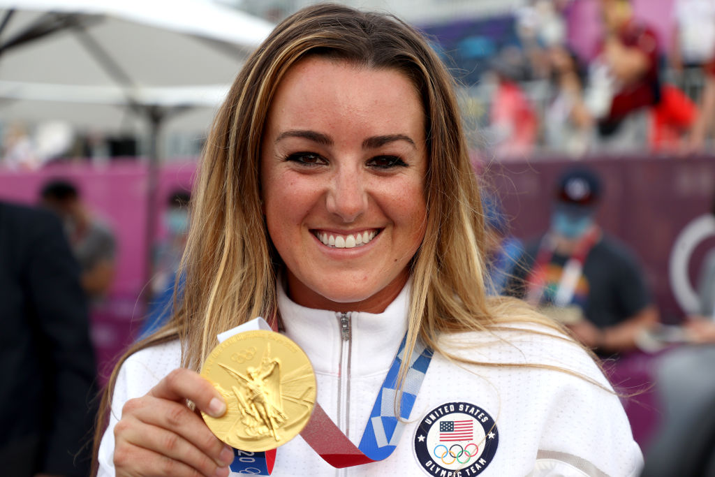 Amber English of Team United States