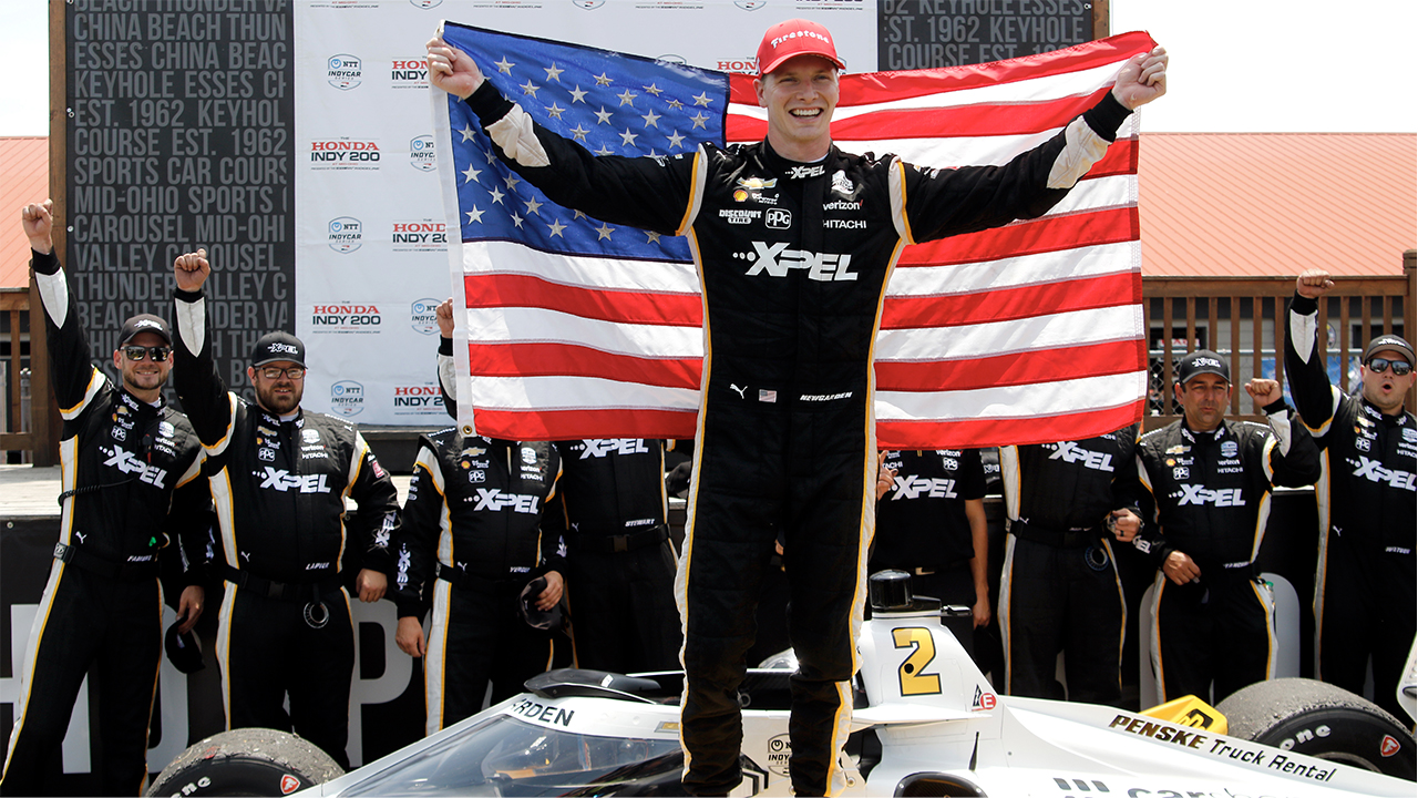 Josef Newgarden IndyCar Mid-Ohio win 2021
