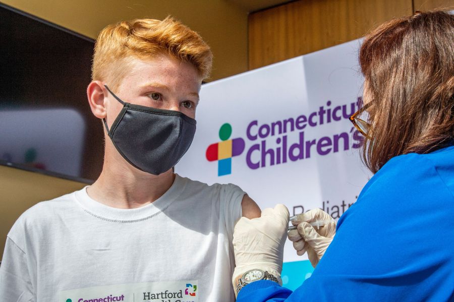 connecticut child teen covid vaccine