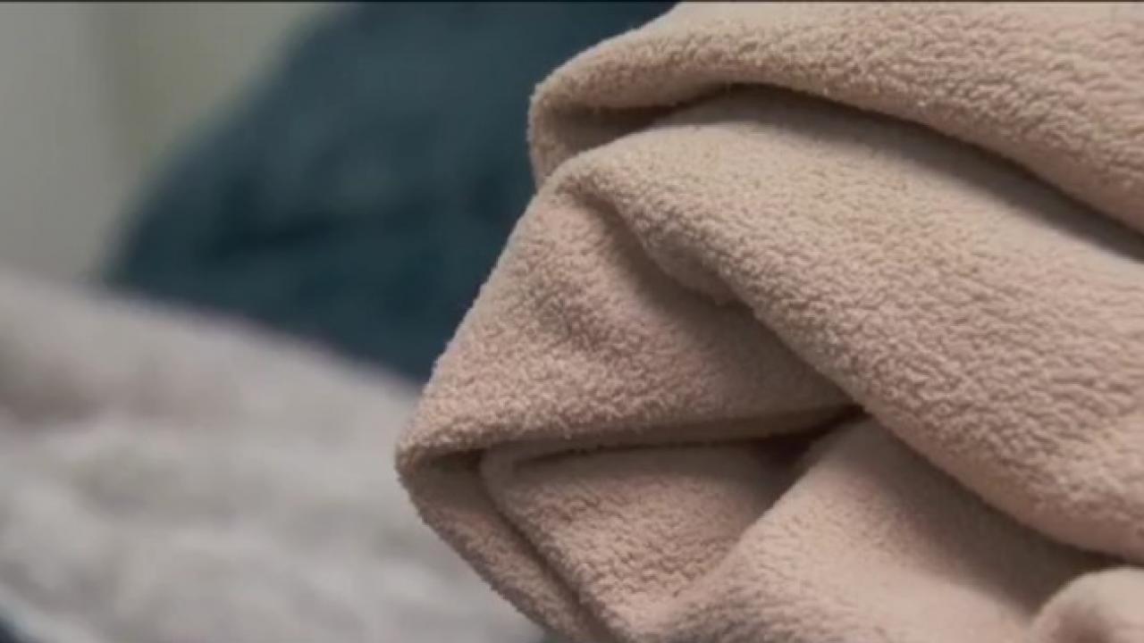 Warming center blanket