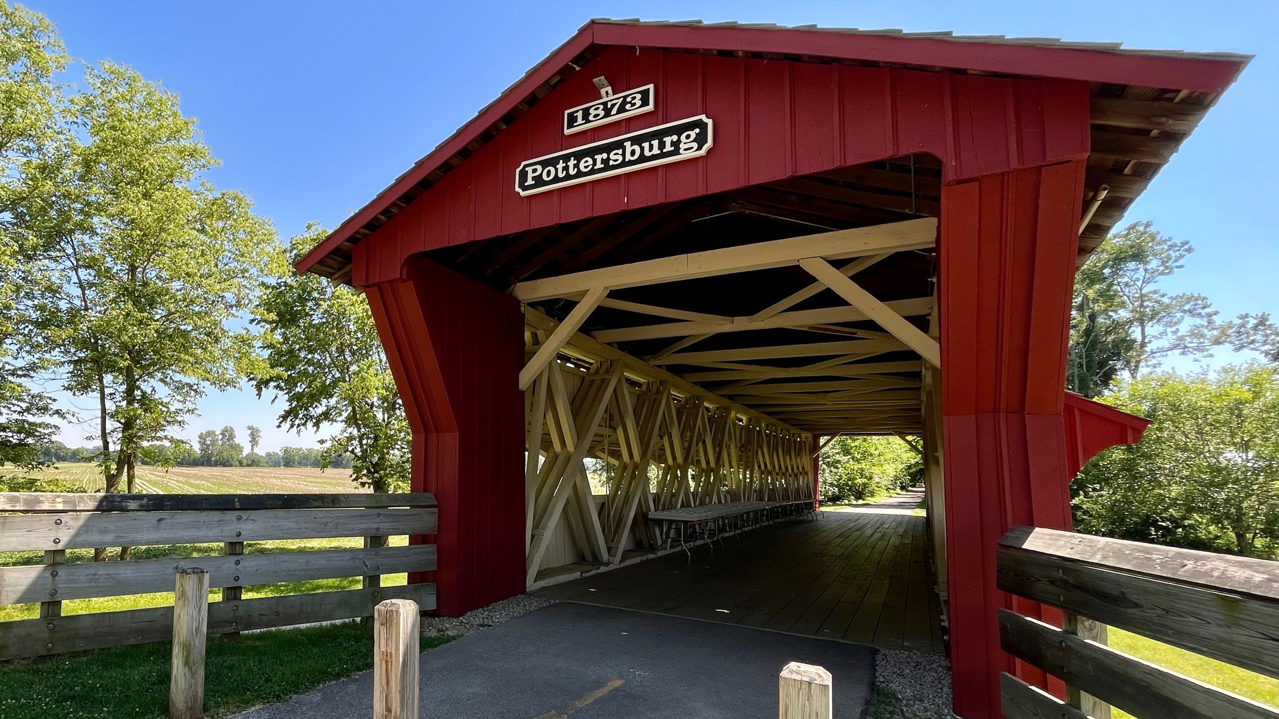pottersburg covered bridge