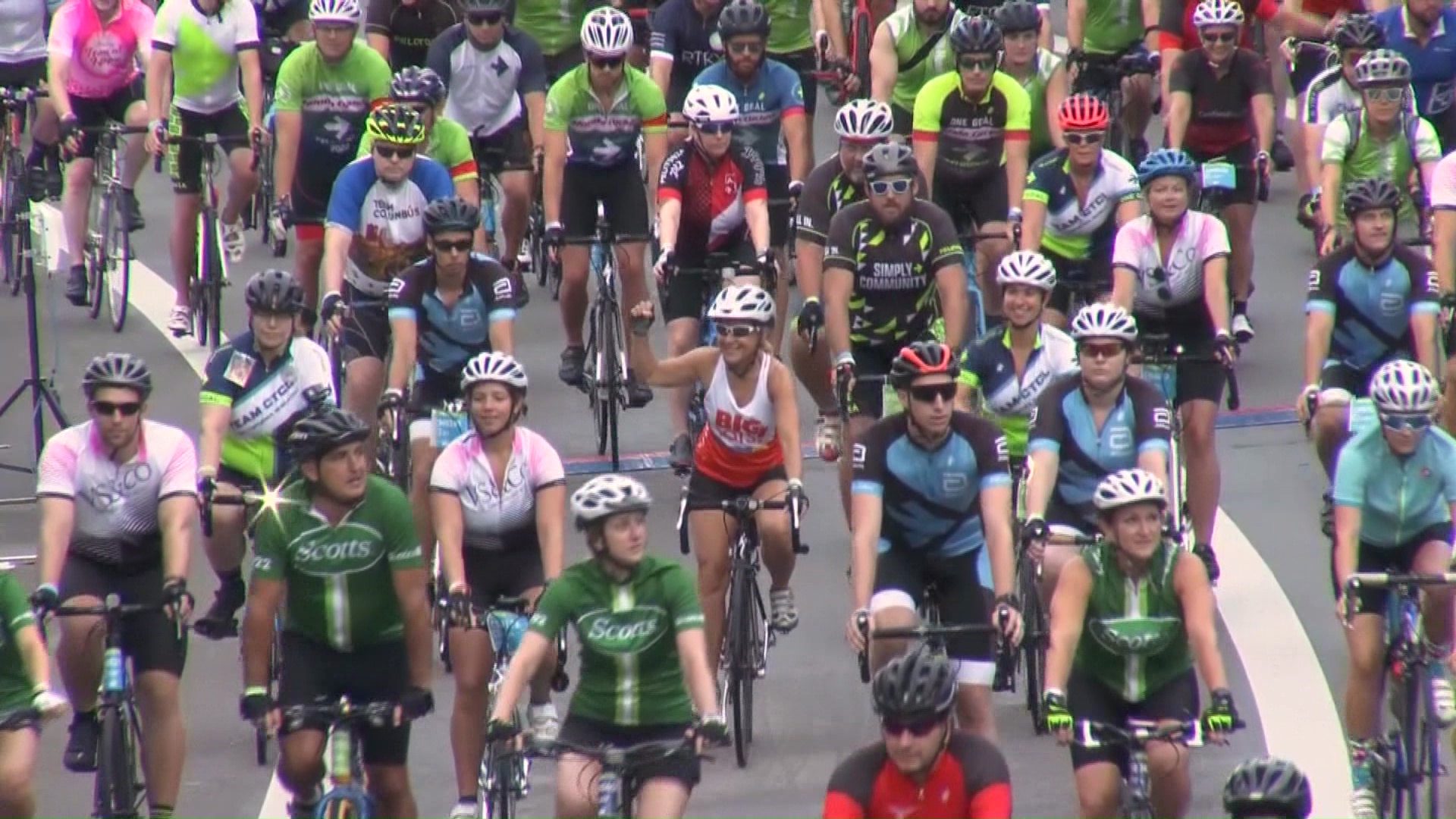 Pelotonia 2022 bike ride to fund cancer research in Columbus, Ohio, on Aug. 6, 2022. (FILE PHOTO)