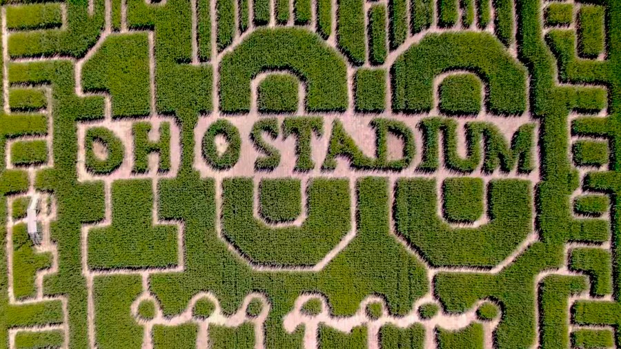 Corn Maze Ohio Stadium