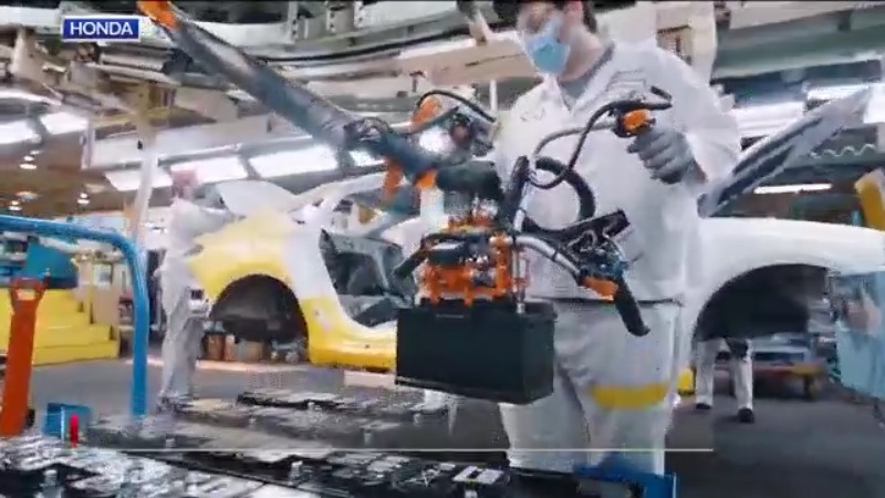 Honda battery plant