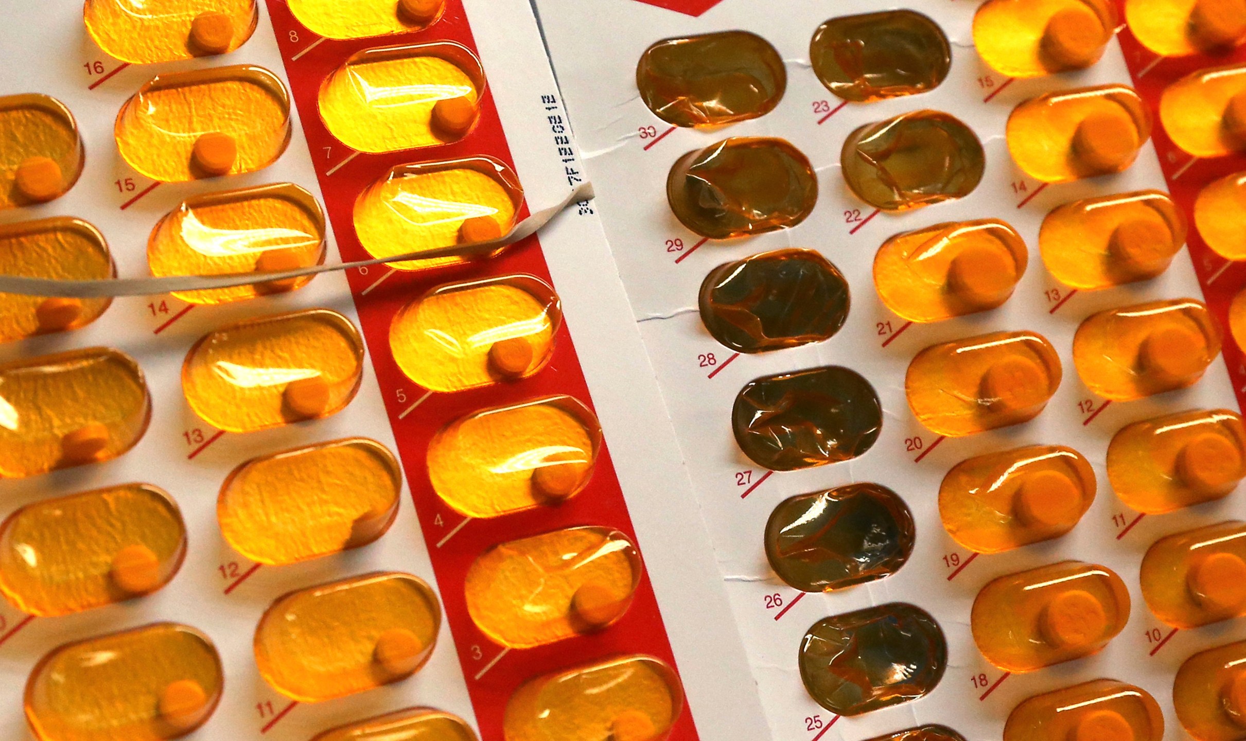 FILE - A nurse holds tabs of buprenorphine, a drug which controls heroin and opioid cravings, as he prepares to administer the drug in Greenfield, Mass, on July 23, 2018. A study published in the Journal of the American Medical Association on Tuesday, June 13, 2023, finds only 1 in 4 residential treatment centers for teens offers a gold standard medicine for opioid addiction. (AP Photo/Elise Amendola, File)