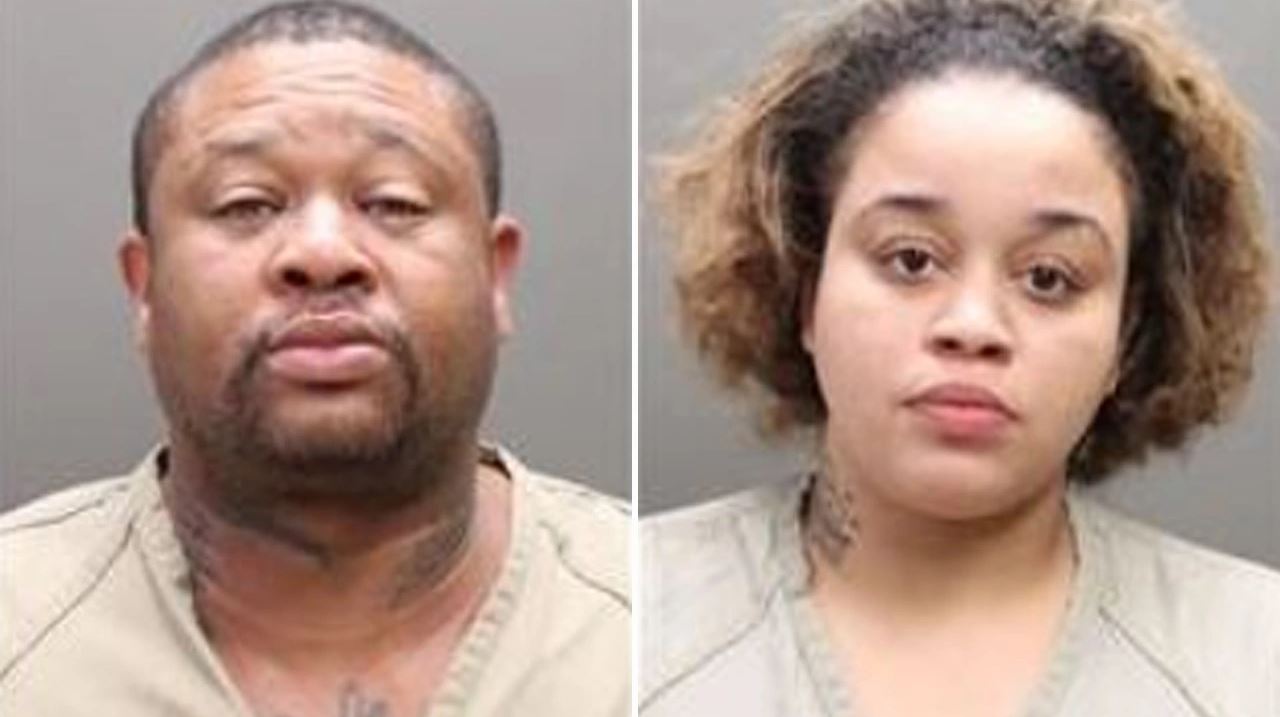 Antwan Robinson, left, and Breana Mathews