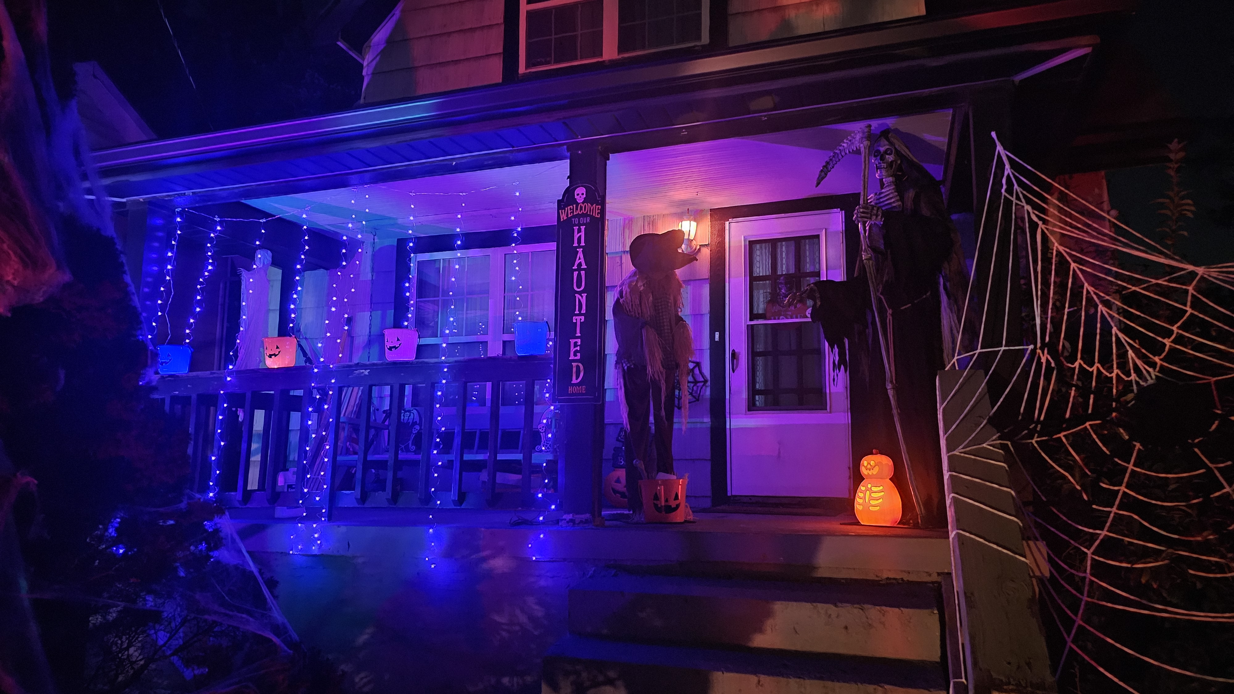 Robin Kefauver's 2023 Skeleton and Pumpkin patches (Photo: Robin Kefauver)