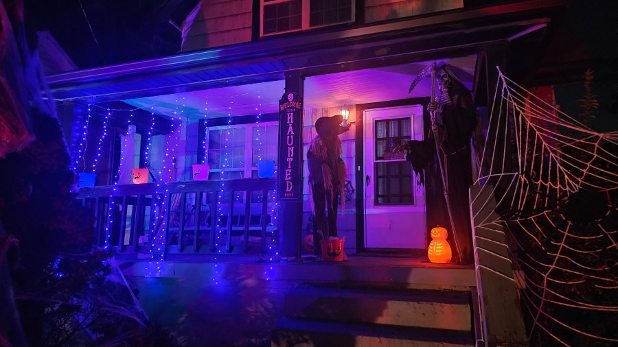 Robin Kefauver's 2023 Skeleton and Pumpkin patches (Photo: Robin Kefauver)