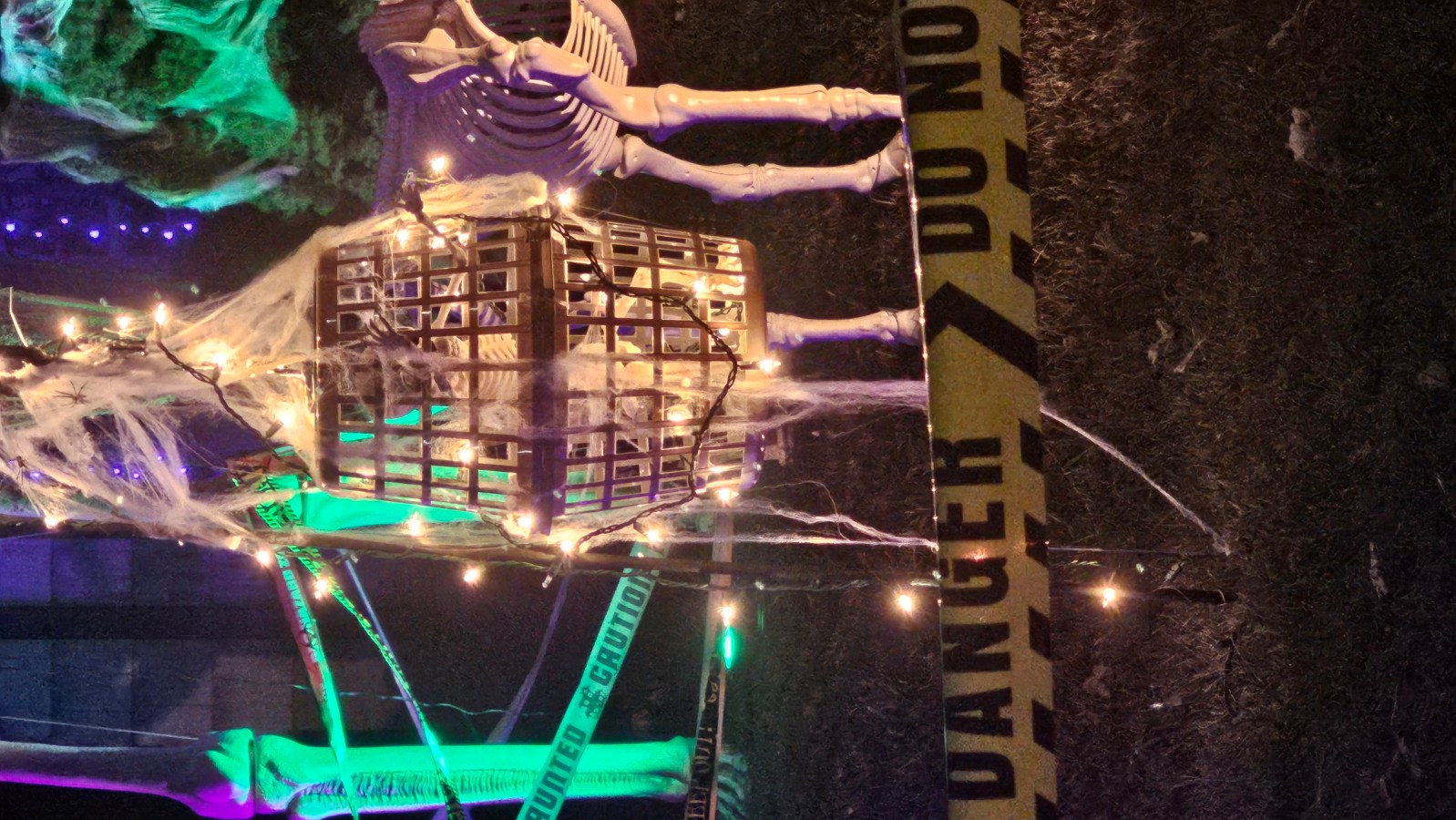 Robin Kefauver's 2023 Skeleton and Pumpkin patches (Photo: Robin Kefauver)