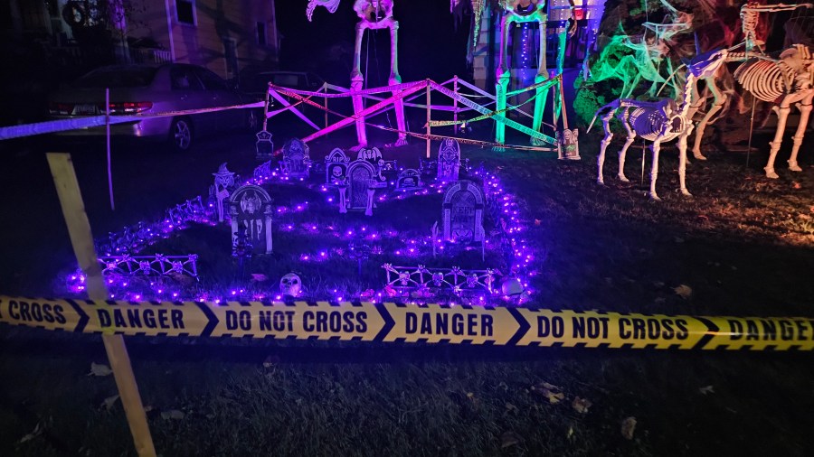 Robin Kefauver's 2023 Skeleton and Pumpkin patches (Photo: Robin Kefauver)