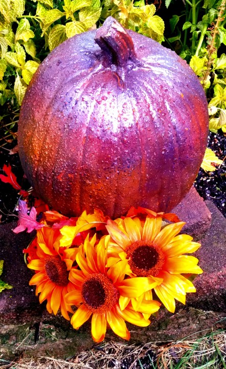 Andrew King's 2023 Halloween garden display (Photo: Andrew King)