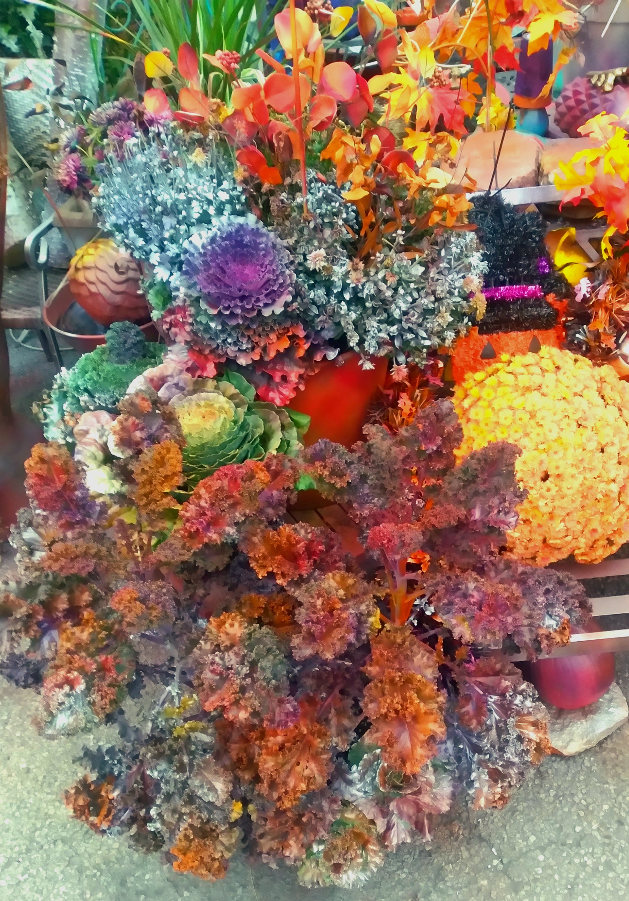 Andrew King's 2023 Halloween garden display (Photo: Andrew King)