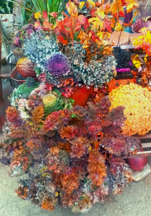 Andrew King's 2023 Halloween garden display (Photo: Andrew King)