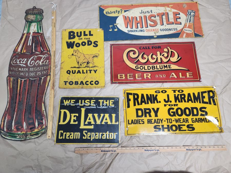 Small VIntage Signs