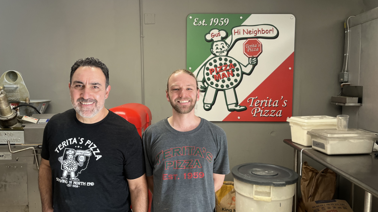 Terita's Pizza Tom Iannario and James Midlick