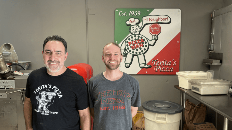 Terita's Pizza Tom Iannario and James Midlick