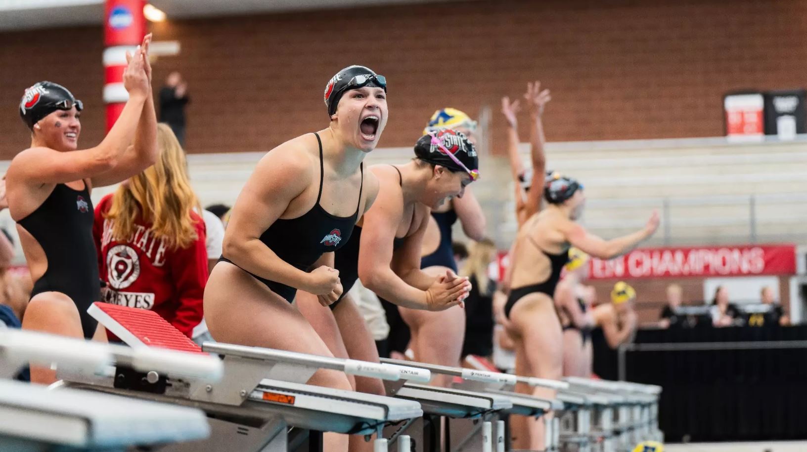 Ohio State University women's swimming and diving team