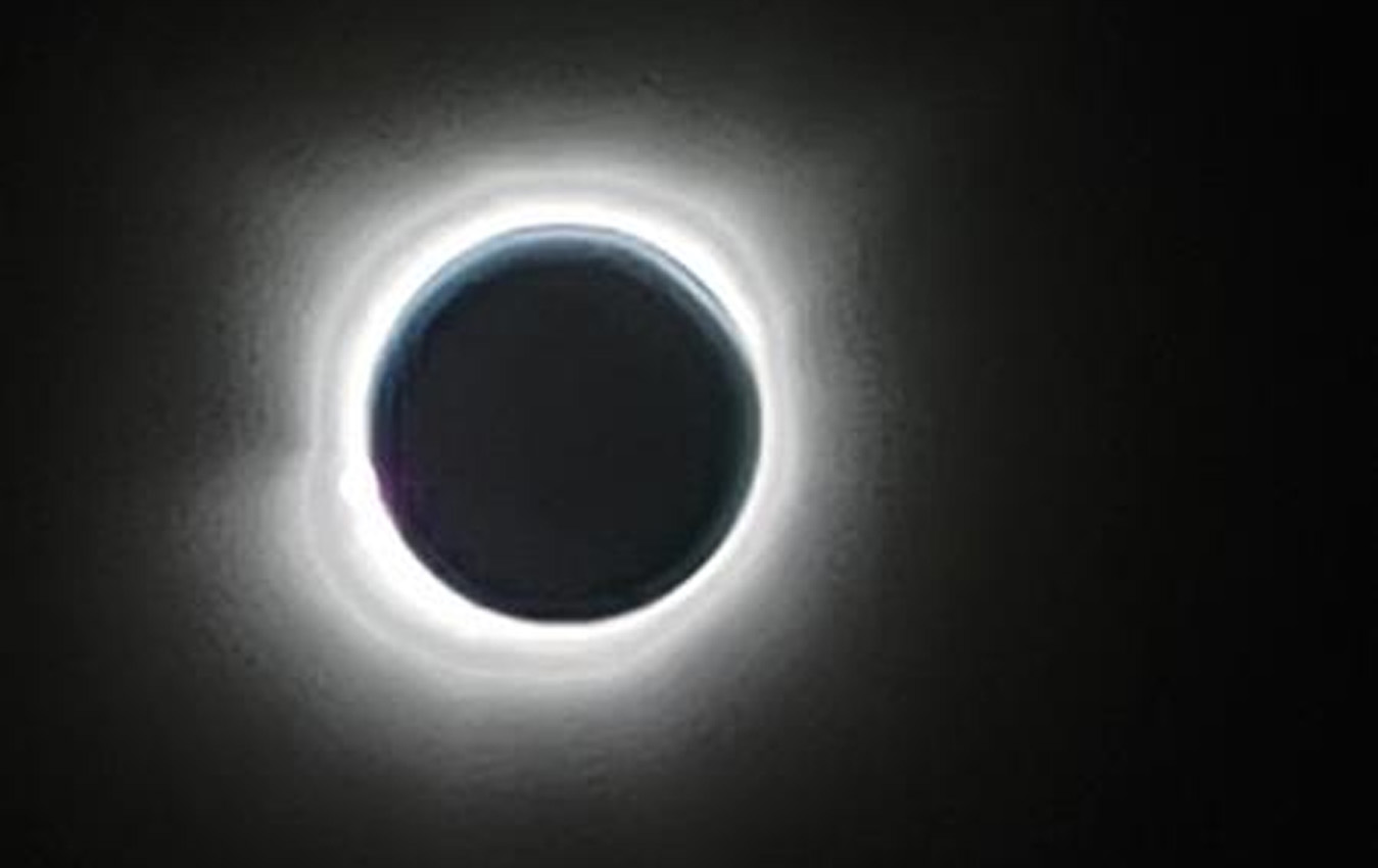Total eclipse at Delaware State Park in Delaware, Ohio, on April 8, 2024 (Dave Mazza / NBC4)