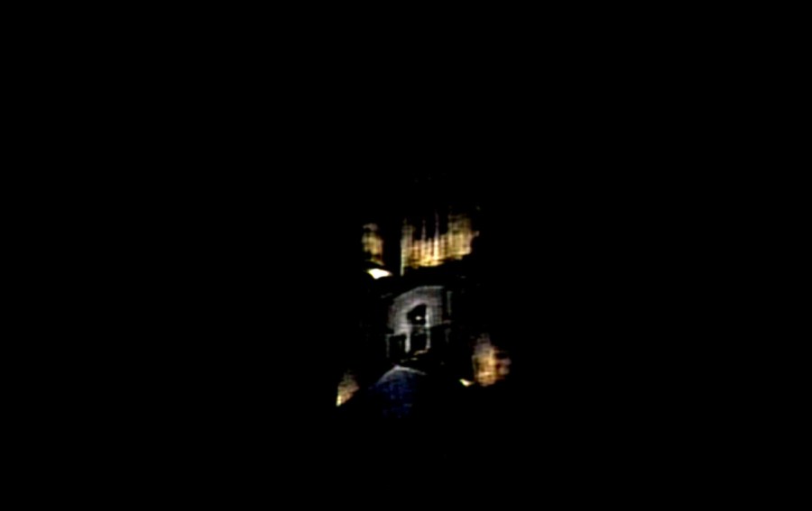 The lit LeVeque Tower on July 3, 1983