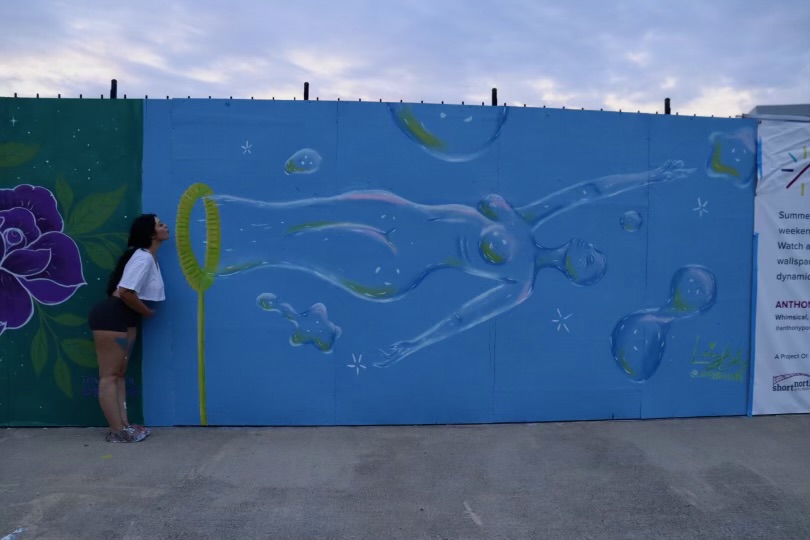 "Creator" by Columbus artist Laney Baby for Short North Arts District (2023)(Photo Courtesy: @LaneyBabyArt)