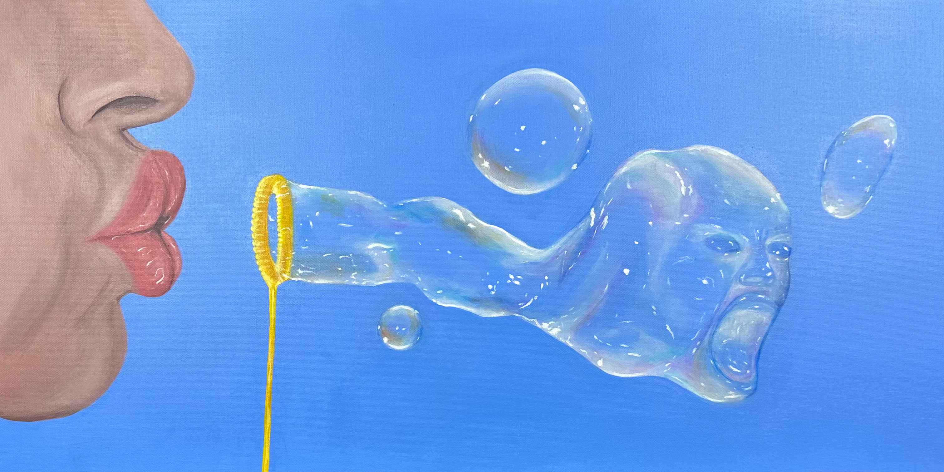 "Inner Child" by Columbus artist Laney Baby (Photo Courtesy: @LaneyBabyArt)