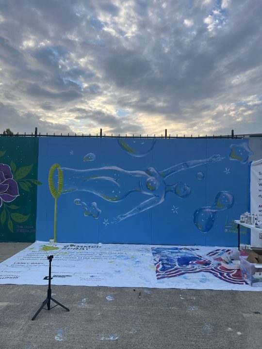 "Creator" by Columbus artist Laney Baby for Short North Arts District (2023)(Photo Courtesy: @LaneyBabyArt)