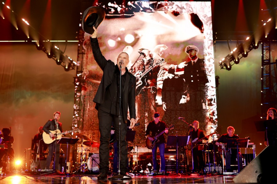 NASHVILLE, TENNESSEE - JULY 29: Trace Adkins performs onstage for the Toby Keith: American Icon tribute at Bridgestone Arena on July 29, 2024 in Nashville, Tennessee. (Photo by Jason Kempin/Getty Images for Universal Music Group)
