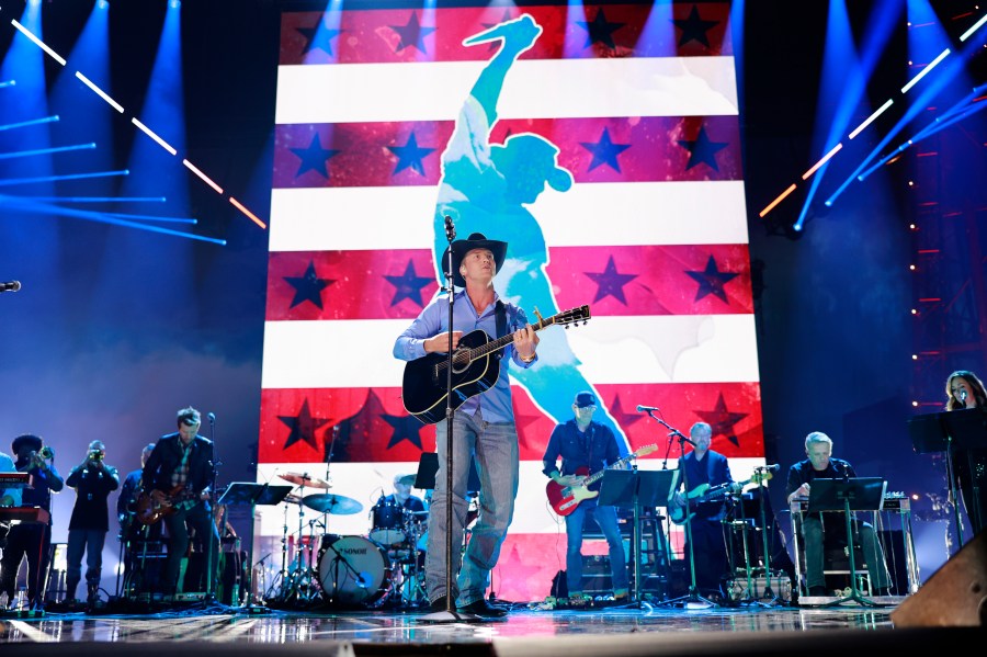 NASHVILLE, TENNESSEE - JULY 29: Parker McCollum performs onstage for the Toby Keith: American Icon tribute at Bridgestone Arena on July 29, 2024 in Nashville, Tennessee. (Photo by Jason Kempin/Getty Images for Universal Music Group)