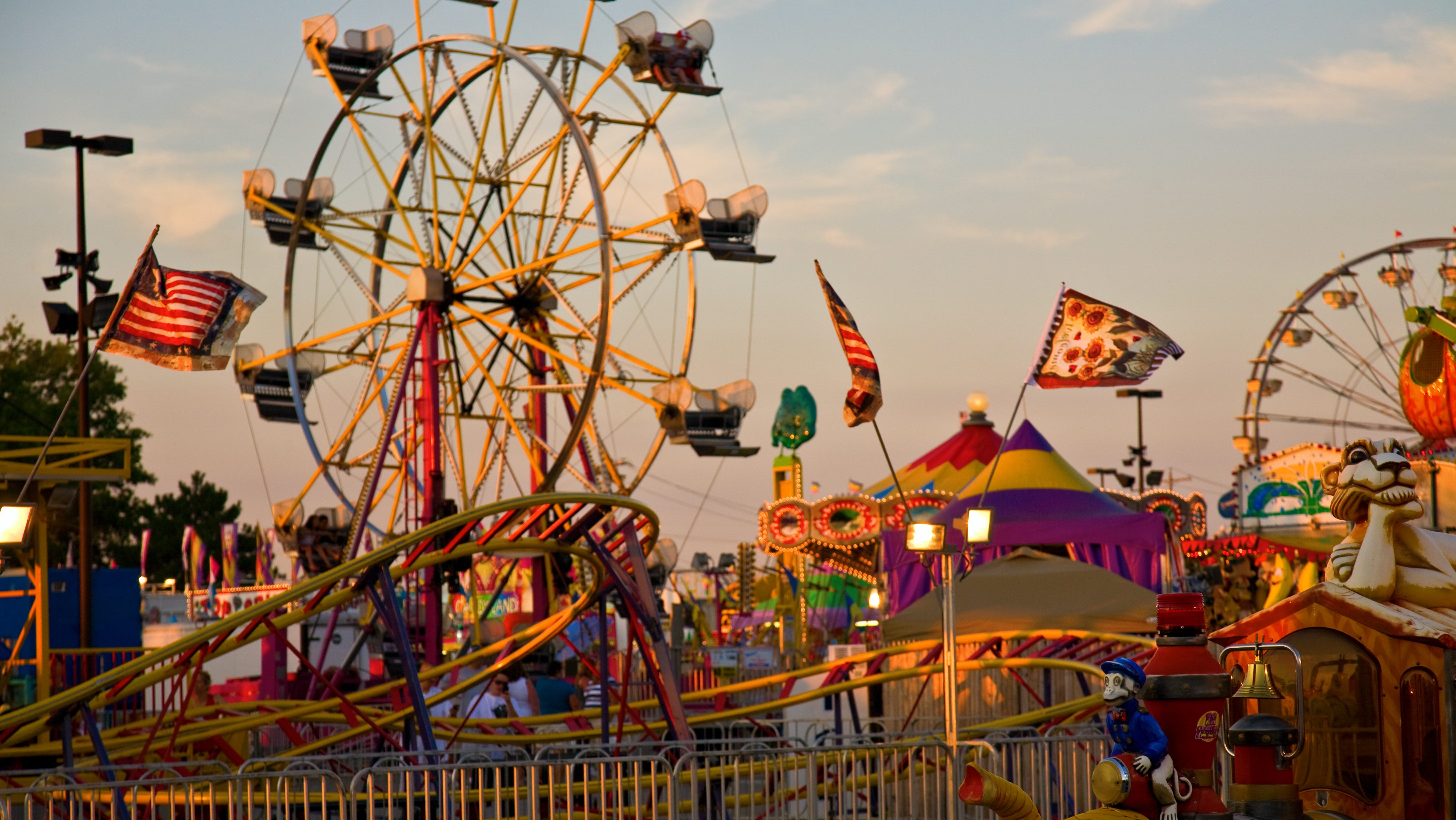 Midway at the Ohio State Fair