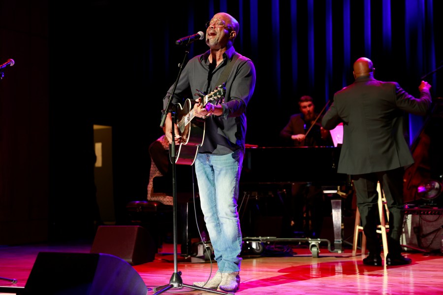 NASHVILLE, TENNESSEE - JUNE 18: Darius Rucker performs onstage for From Where I Stand: The Black Experience in Country Music box set and online experience at Country Music Hall of Fame and Museum on June 18, 2024 in Nashville, Tennessee. (Photo by Jason Kempin/Getty Images for the Country Music Hall of Fame and Museum)