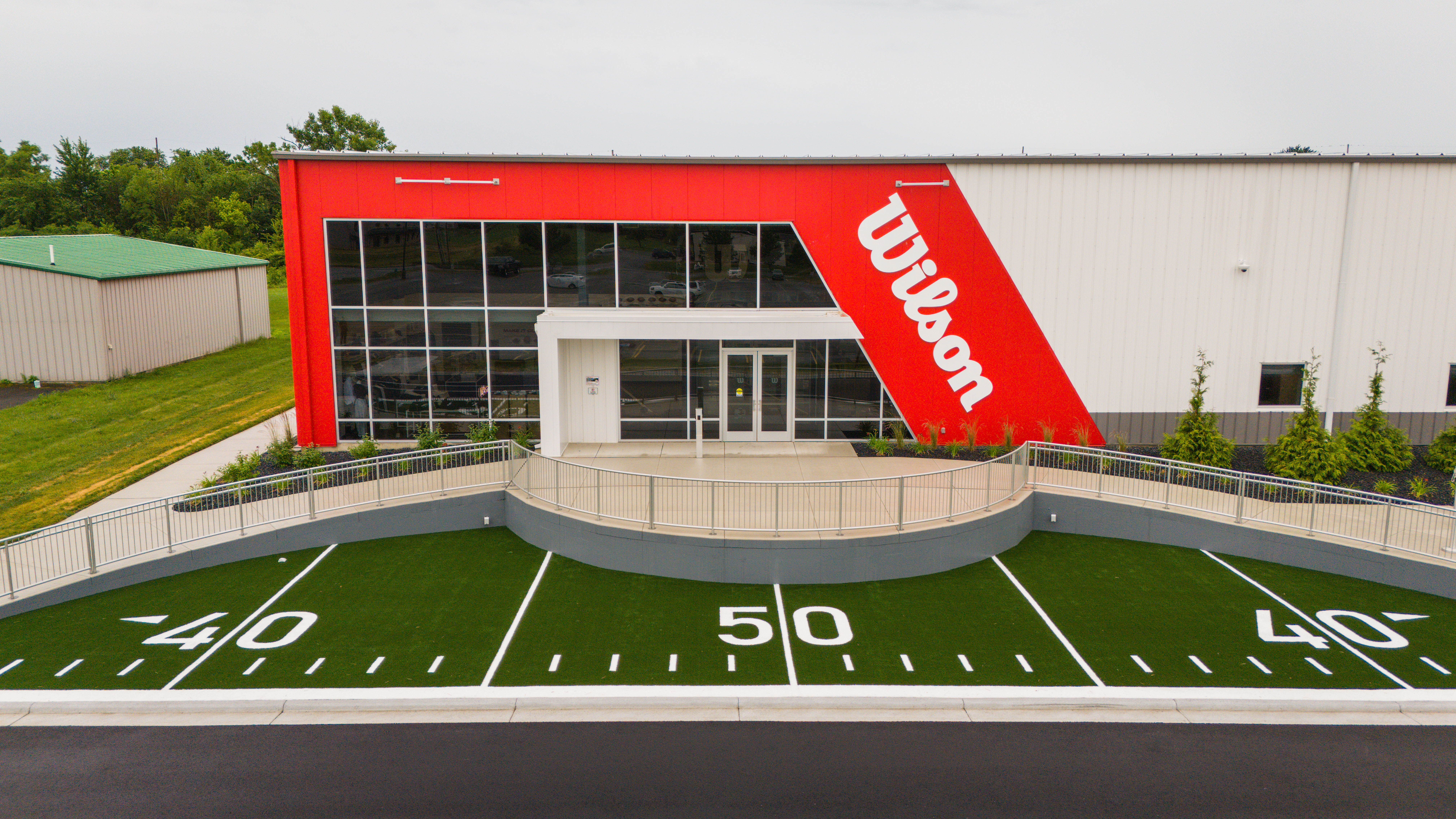 New Wilson football factory in Ada, Ohio (Photo Credit: Wilson Sporting Goods)