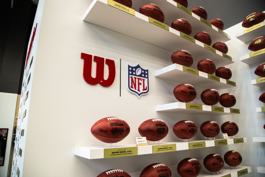 New Wilson football factory in Ada, Ohio (Photo Credit: Wilson Sporting Goods)