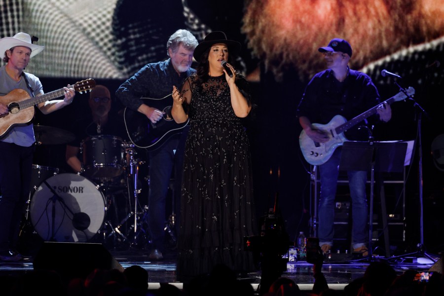 TOBY KEITH: AMERICAN ICON -- Pictured: Krystal Keith, daughter of Toby Keith, performs onstage at Bridgestone Arena on July 29, 2024 in Nashville, Tennessee -- (Photo by: Tibrina Hobson/Getty Images for Universal Music Group)