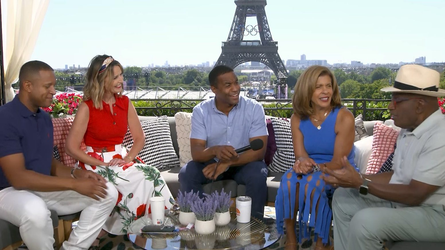 TODAY show crew, Matt Barnes share Olympic excitement