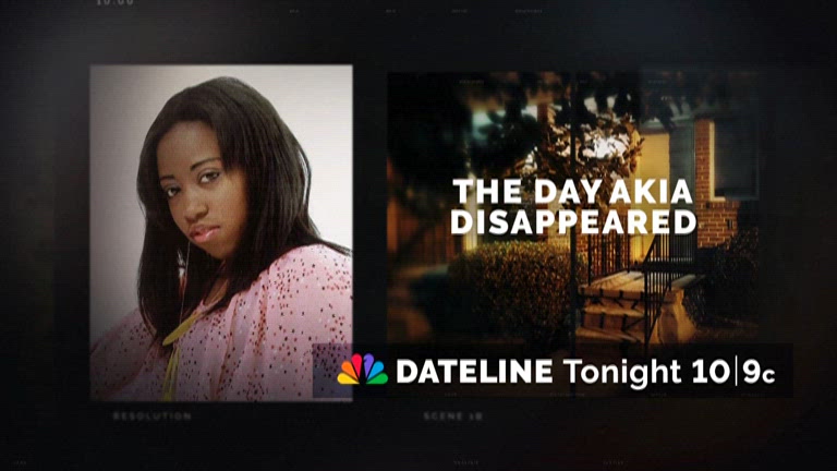 Dateline: The Day Akia Disappeared