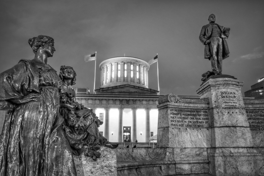 Ohio Statehouse Capitol Downtown Columbus Ohio