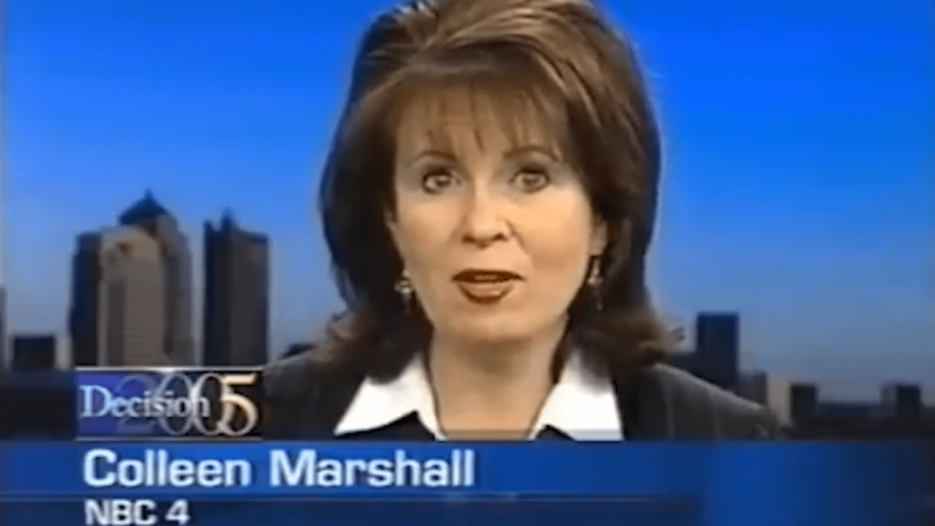 Colleen Marshall in 2005 (NBC4)
