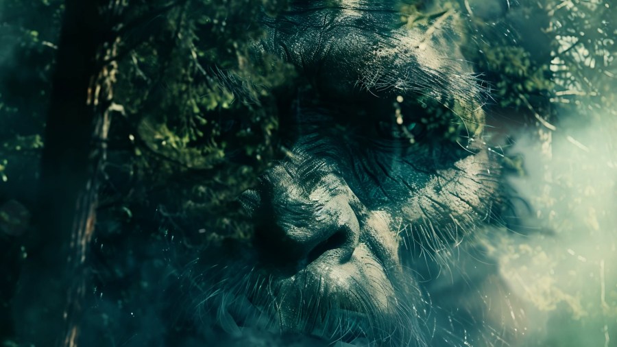 “On the Trail of Bigfoot: The Ancients” production still