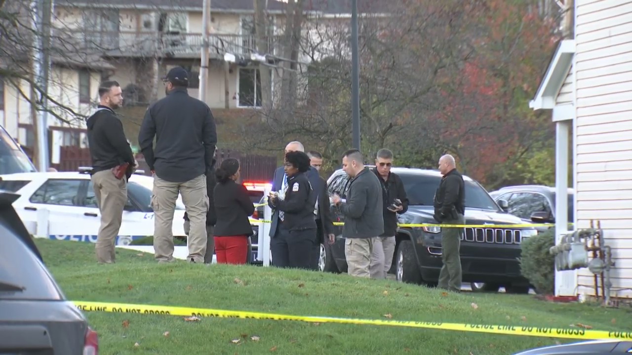 Columbus Police Chief Elaine Bryant is spotted at the scene of a shooting involving officers Nov. 20, 2024. (NBC4 Photo/Sen Li)