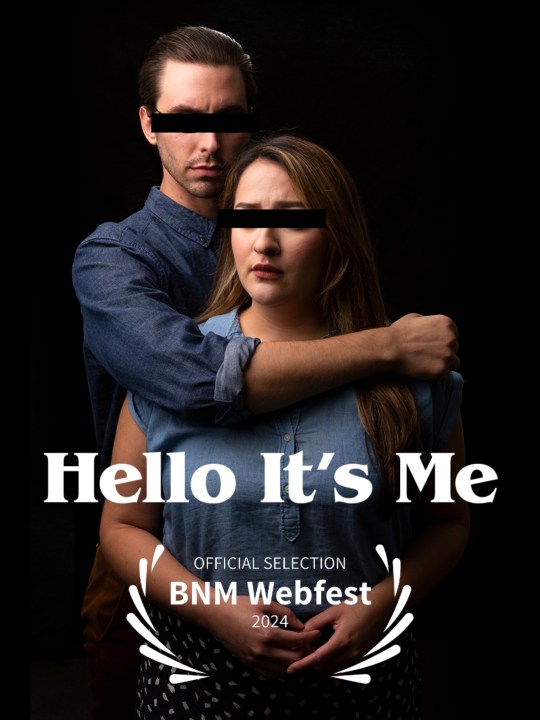 "Hello It's Me" poster 