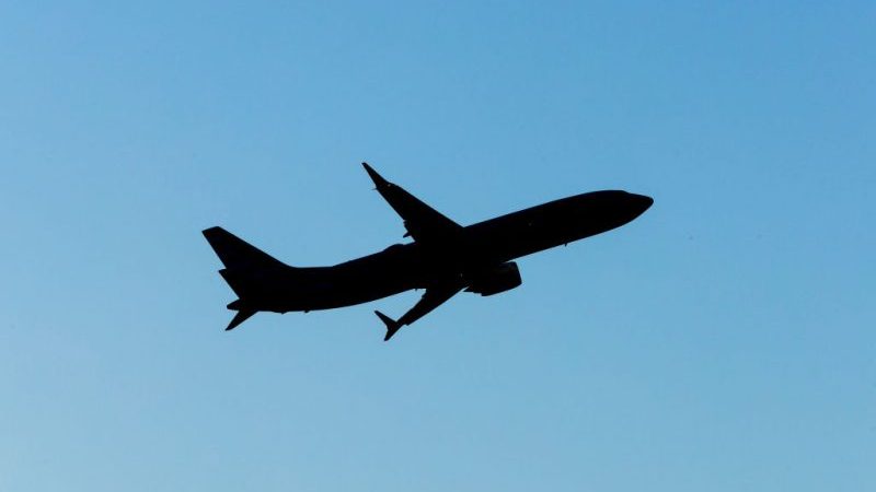 American Airlines Boeing 737 MAX 8 Departing