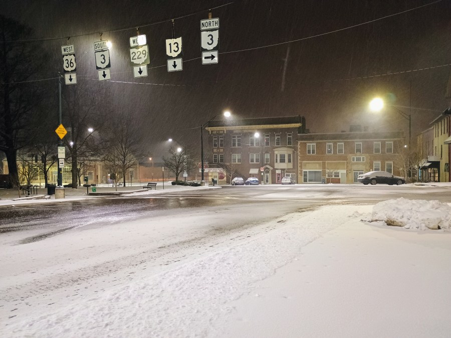 Mount Vernon, Ohio, on Jan. 6, 2025 (Jon Edwards / NBC4)