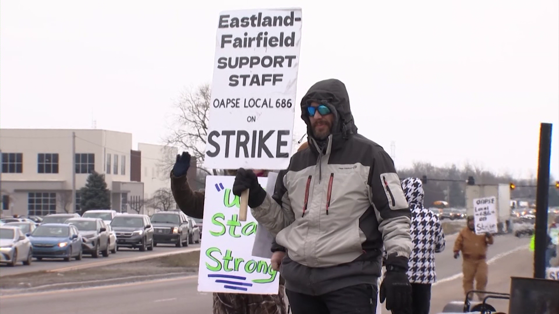 Eastland-Fairfield staff on strike for better pay