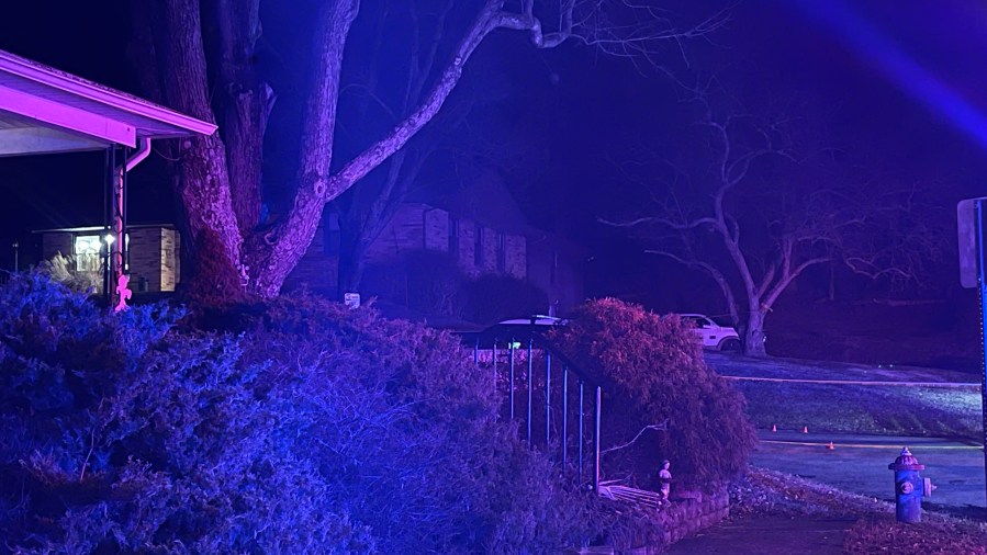 Scene of a reported "active situation" involving gunfire in Lancaster, Ohio, on Tuesday, Feb. 25, 2025. (NBC4)