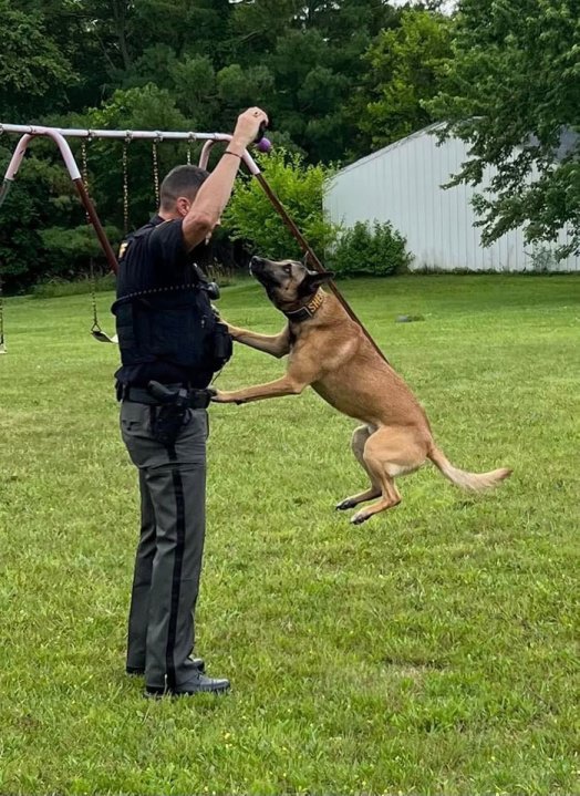 Ross County Sheriff's Office K9 Deputy Michael "Mike" Blue (PHOTO COURTESY OF THE ROSS COUNTY SHERIFF'S OFFICE)