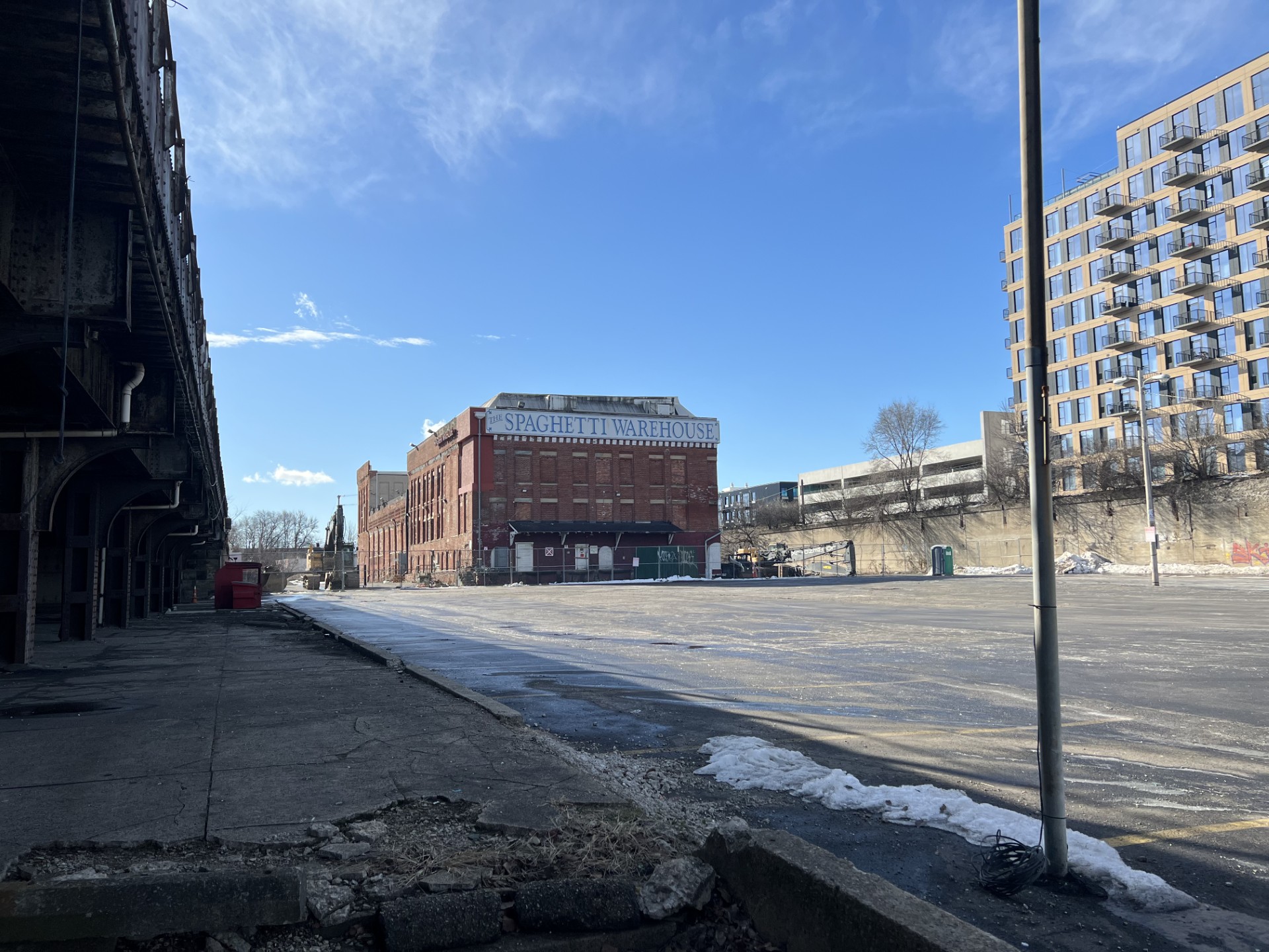 Spaghetti Warehouse exterior (Photo Courtesy/ Megan Seitz)